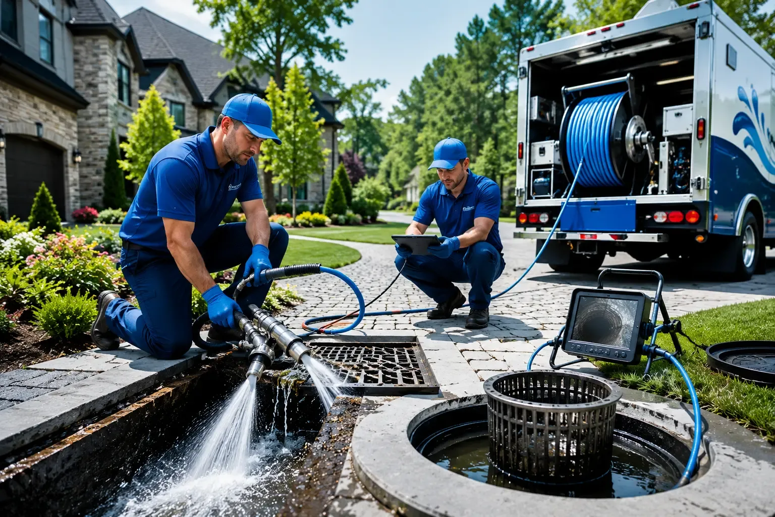Local outdoor drain cleaning professionals in Brixey, MO